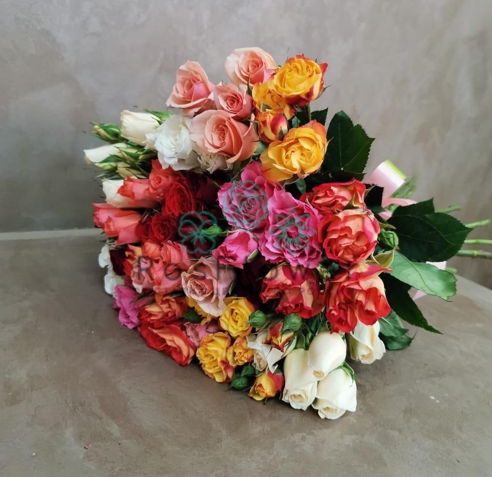 Букет цветов из: Розы в Караидель