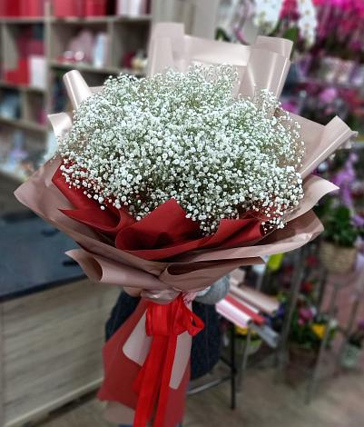 Букет цветов из: Гипсофила в Караидель