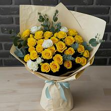 Букет цветов из:  Розы в Караидель