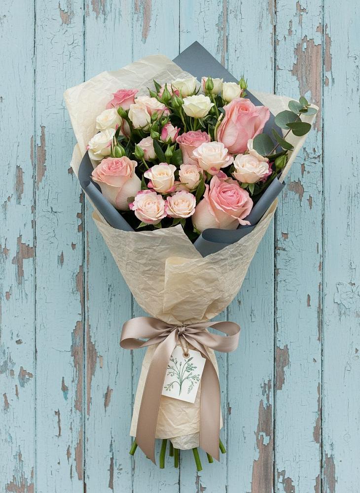 Букет цветов из: Розы в Караидель