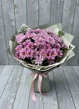 Букет цветов из:  Хризантемы в Караидель