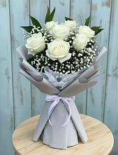 Букет цветов из:  Розы в Караидель