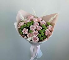 Букет цветов из:  Розы и Хризантемы в Караидель