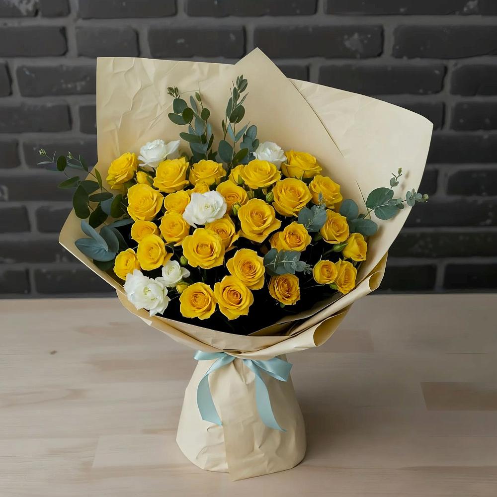 Букет цветов из: Розы в Караидель