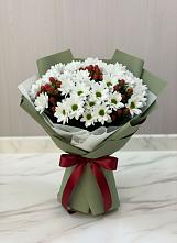 Букет цветов из:  Хризантемы в Караидель