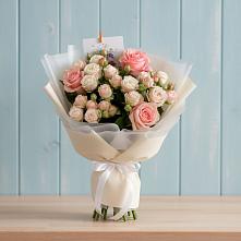 Букет цветов из:  Розы в Караидель