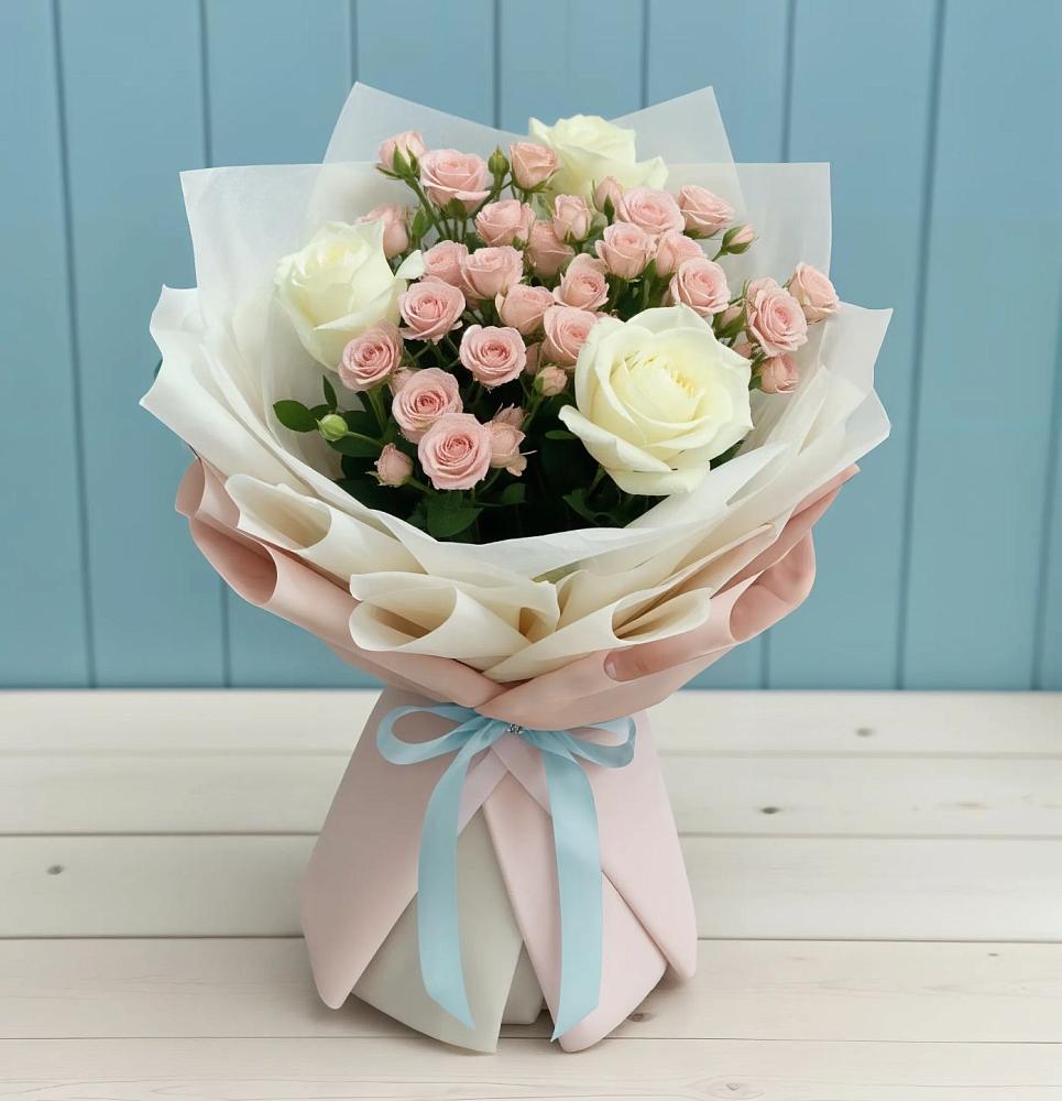 Букет цветов из: Розы в Караидель